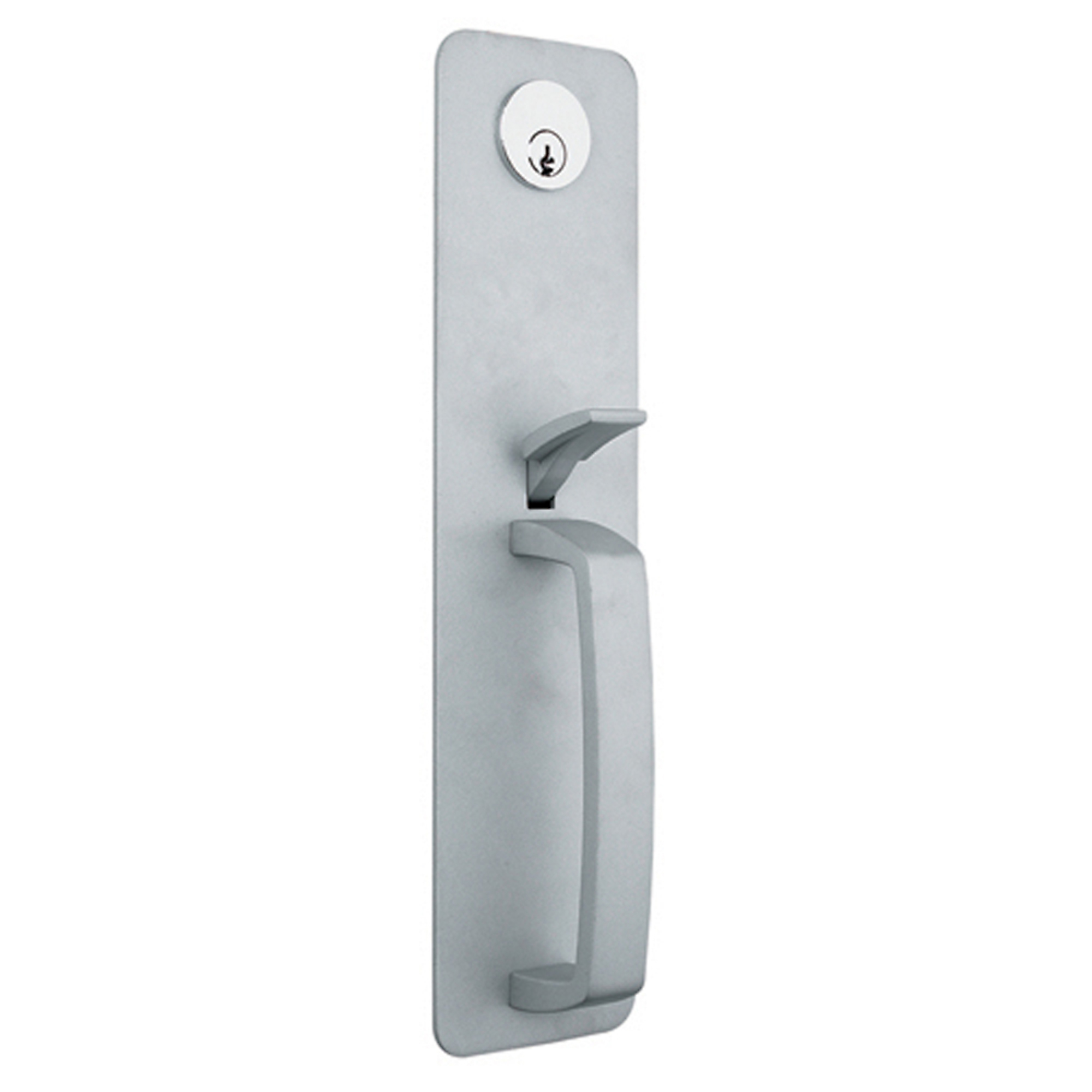 Global Door Controls, Aluminum Standard Thumbpiece Entry Handleset Trim for Panic Devices, #TH1100-TPEDAL